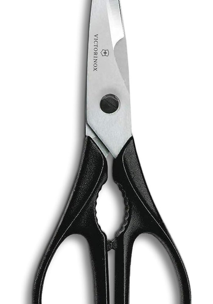 Victorinox 7.6363-X4 Swiss Classic Come Apart Kitchen Shear, Packaged, 4-Inch, Black - Image 1